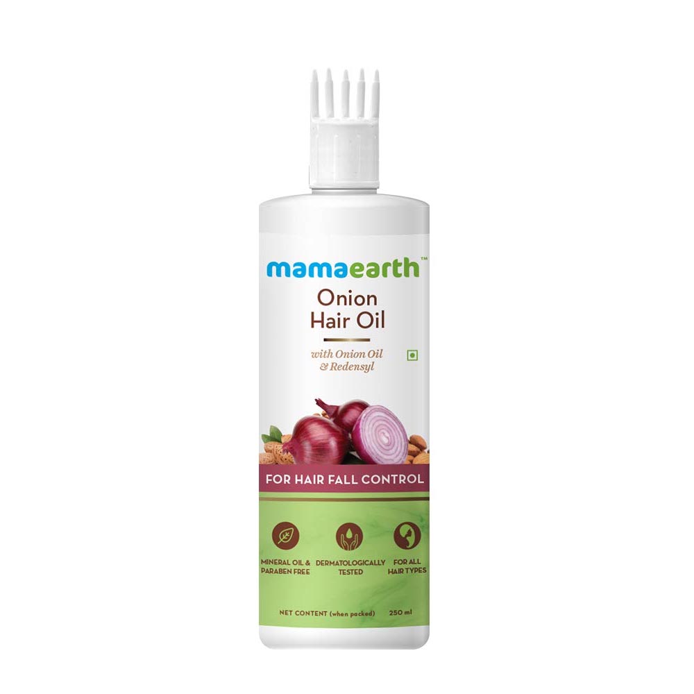 Mamaearth Onion Oil Review in Hindi | मामाअर्थ अनियन हेयर आयल रिव्यु mamaearth onion oil