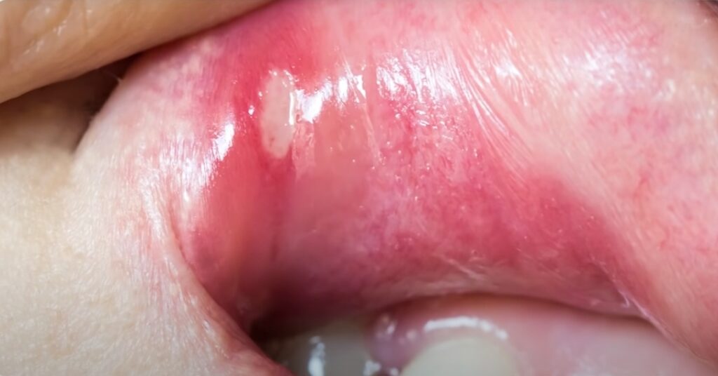 मुंह में छाले