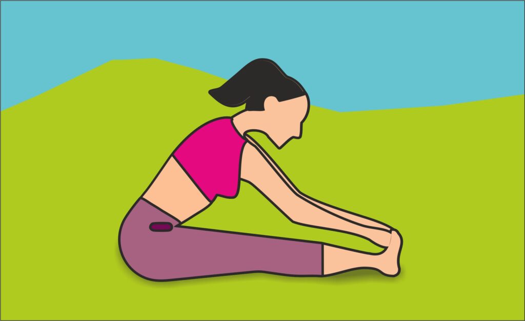 पश्चिमोत्तानासन करने की विधि